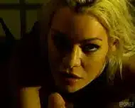 Slut Offers Sloppy Head Until He Explodes