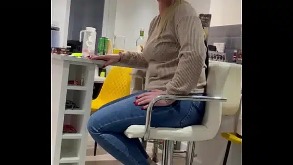 Perverse step mom fucks her step son and suck he’s big cock