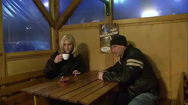 Blonde Linda Ray Sucking and Fucking Black Cock