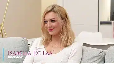 Czech babe Isabella De Laa Casting Interview