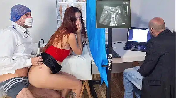 Esposa entrou para ultrassom e saiu grávida pelo doutor!