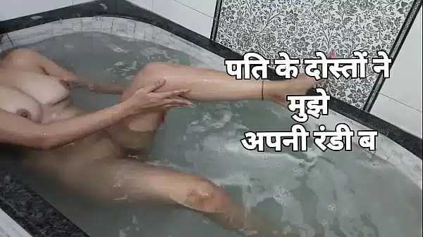 Indian Desi Lustful Hot Bhabhi Has Gangbang with Five Big Cock Boys and Cumshots (Hindi Audio)