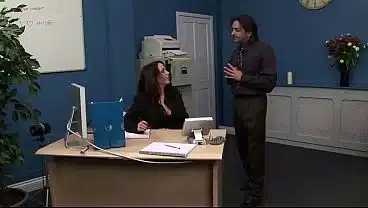 Sasha Rose Drains His Dick After An Office Quickie