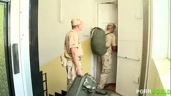 Soldiers get to double penetate blonde babe Ivana Sugar’s pink and asshole GP1040