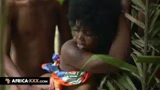 Threesome in the jungle