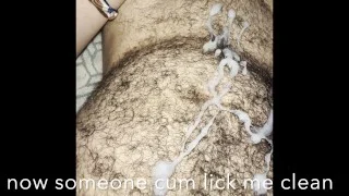 hairy guy big cock cums inside tight condom twice PLUS two bonus cumshots