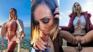Littleangel84 – Pipe super risquée au lac leman et creampie dans la campagne Suisse