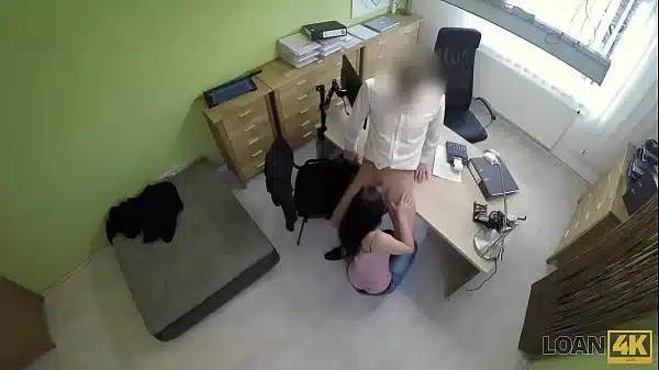 LOAN4K. Twenty- cutie Kristy Black sells pussy to open own studio