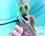 Never dive without condom