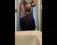 On Her Knees Compilation