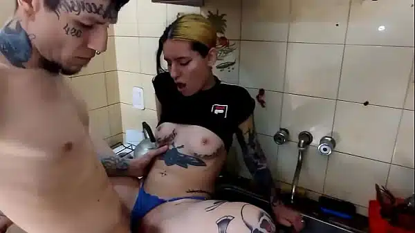 We fucked a shy coworker! Risky threesome at work with Mei Pang & John Lemon