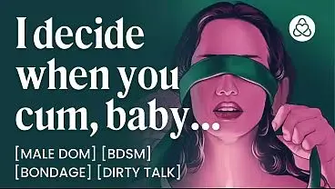 ASMR Audio Porn: Male Dom Fucks Submissive Girl Hard – BDSM Bondage & Orgasm Control – Erotic Audio Roleplay for Women