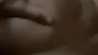 Bisexual is getting fucked from behind and moans