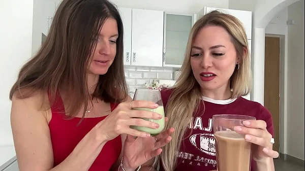 Coffe and matcha talk Gina Gerson and Maya Rose