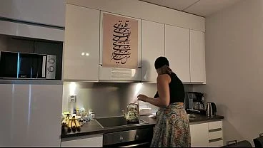 Slut Hijabi Stepmom Fucked In Hijab When Her Husband Is At Work