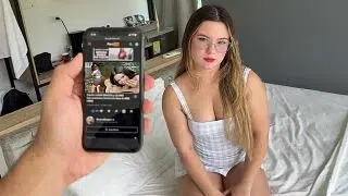 ¿Tú eres la chica de ese famoso video porno? ¡LE CONTARÉ A TUS PADRES! (SEXO ANAL)