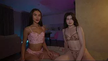 Oil   Dildo = A Wonderful lesbian Evening 4K HD Tim Team