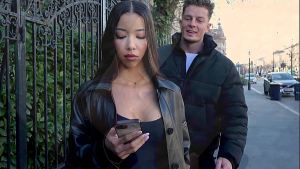 Flirtacious Waitress Lia Lin Enjoys First Date Fucking With Her Customer GP3199