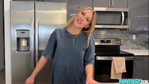 Fucking My step Brothers Hot Blonde Girlfriend – Khloe Kapri – FantasyPOV