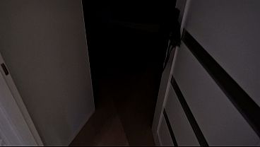 A hot amateur couple has sex in the bathroom. Romantic homemade sex