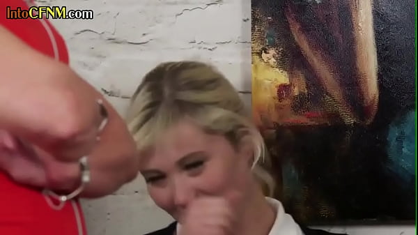 CFNM sluts learning group HJ from mature teacher