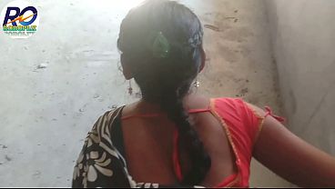 Desi village madam fucked in doggy position next to the school and ass fucked in the rest room by lifting the saree, Hindi audio, Clear Ways