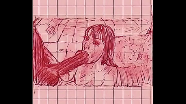 Drawing MILF Blowjob Dark Big Dick Hentai for you