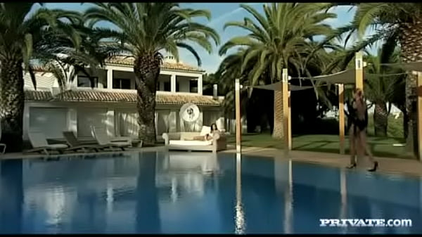 Eufrat and Keana Have Hot Lesbian Sex Outdoors by the Pool