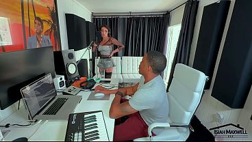 Hot Singer Fucks Music Producers BBC