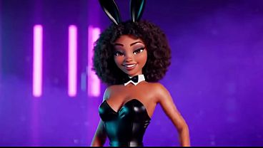 nerdy couple having sex on the beach