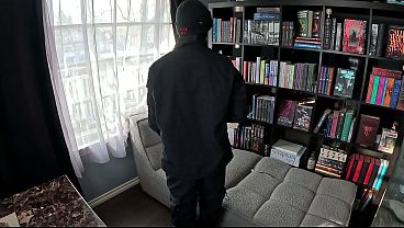 Nerdy Slut Caught Masturbating And Fuck Raw