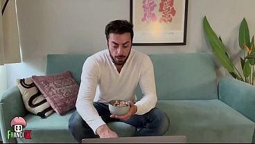 Shy Brunette Stacy Cruz Gets Passionate Sex on Couch After Breakup