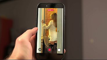 Stepmom, if you don’t want me to tell my step dad everything, then sit on my big dick! Squirt. POV.