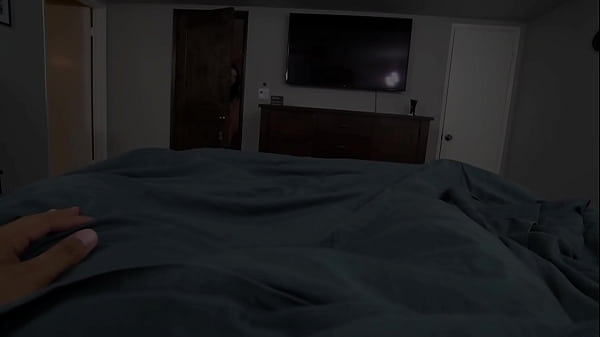 Stunning stepmom Krissy Lynn doggystyle POV banged after BJ