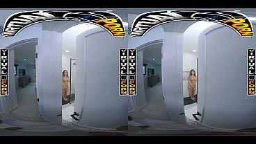 VIRTUAL PORN – Sexy Lucky Anne Catches You Peeking And Demands A Sudsy Rubdown Before Wild, Multi-Position Sex