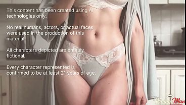 When the family is not home, the old neighbor comes over and fucks me in every hole with his strong cock[AI Generated]