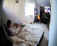 Bedroom 5: Kamila Danildo Hot Kissing, Teasing Foreplay Real Amateur Couple