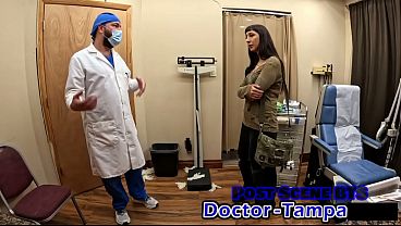Dr Tampa – Selena Sativa’s 1st Gyno Exam