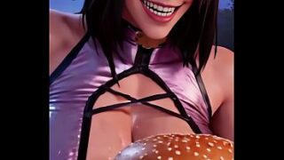 Mileena x Johnny Cage – FAT.ALITY – Intro Tease [Vertical SFW] (AI-Generated)