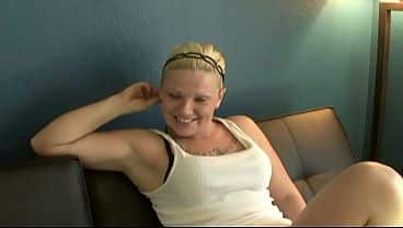 A Black guy takes an amateur porn video with his new, white blonde girlfriend