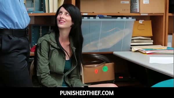 PunishedThief  –    Busty teen suspect Alex Harper has to serve a big cocked LP officer