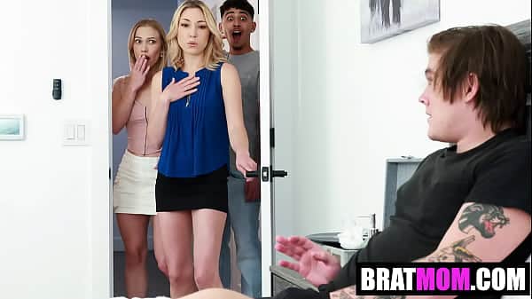 They Caught Us Watching Porn Diana Grace, Diego Perez, Lily Lebeau, Tyler Cruise