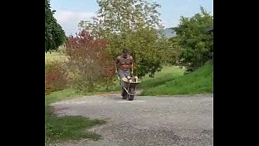Your lumberjack is jerking off