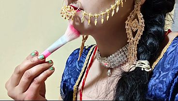 First-Night newly married Indian desi couple having romantic sex, desi indian first night hindi audio sex MMS