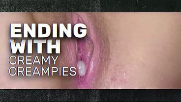 GANGBANG CREAMPIE – Brunette Sage Hunter Gangbang Creampie Overload