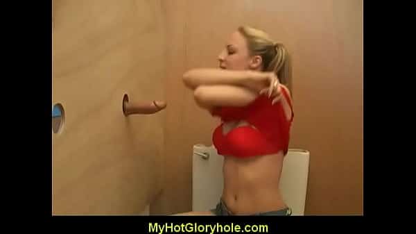 Gloryhole dick sucking 26