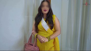 Hot Maid Pinki Gives Blowjob and Soft Pussy Sex with owner after Housework, She Ended Up Caring for the Owner- Full Hindi Story