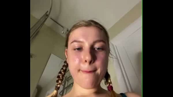 Masturbating on webcam