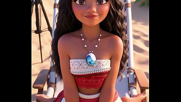 Moana 3D cartoon porn animation my Remake