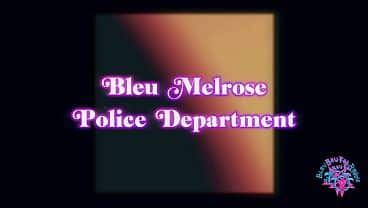 Police Cosplay … Sexy Big Ass French White Girl with tattoos Putting Her Husband under Pussy Arrest (M.P.D)